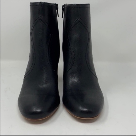 Lucky Sheirin Black Ankle Boots s9.5 - Picture 2 of 2